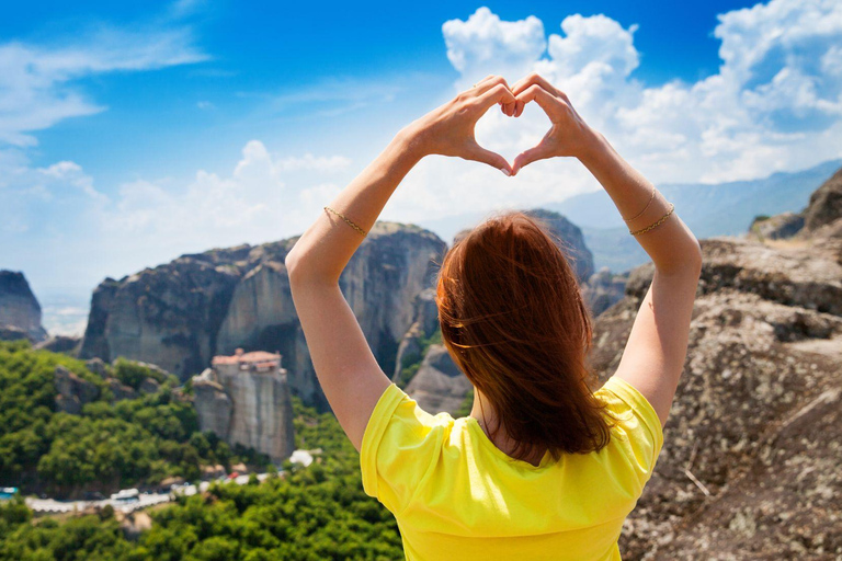 Vanuit Athene: Hele dag Meteora Tour met optionele Griekse lunchHele dag Meteora Tour met lunch