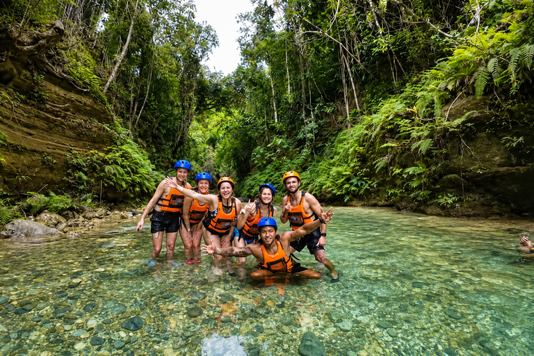 Cebu: Ultimate Canyon Adventure at Kawasan Falls Shared / Group Tour