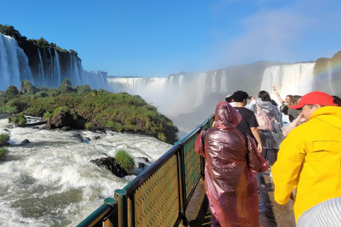 Tour privado de un día por las cataratas de Iguazú: Ambos lados, ¡el mismo día!