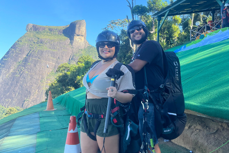 Rio de janeiro : Vols biplaces en parapente au-dessus de Rio