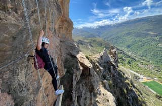 Granada: Via Ferrata La Araña mit Führung