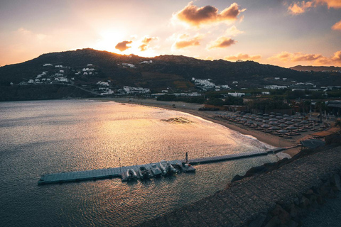 Mykonos : visite privée avec plages et phare