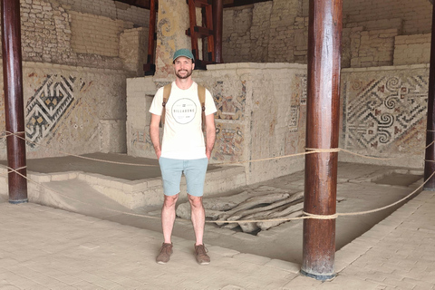 From Trujillo to Chiclayo, visiting the El Brujo Archaeological Complex.