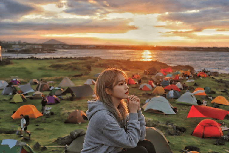 Jeju Island: Udo Island, Rail Bike, and Market Day Tour Private Tour (1-6pax) [9hr]