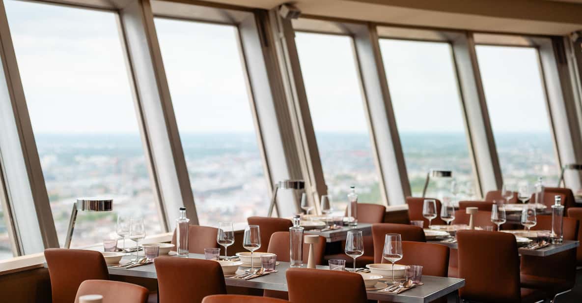 Afbeelding 2 van Berlijn: TV-toren Sphere Tim Raue Hoogste ontbijt