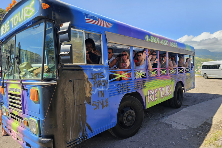 St. Kitts: Irie Open-Air Tour, Rum Tasting & Beach Time