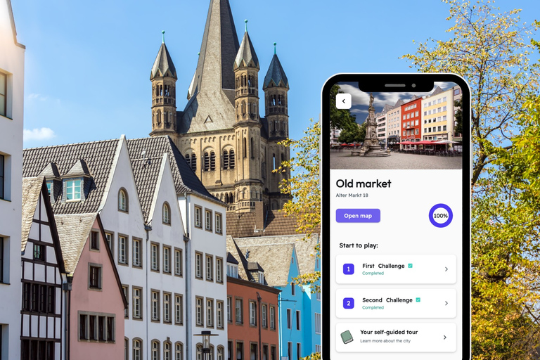 Cologne : chasse au trésor et visite guidée à pied