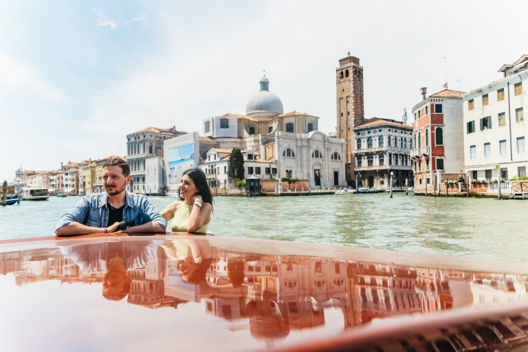 Wenecja: transfer taksówką wodną z lotniska Marco PoloTransport w ciągu dnia w 2 strony z lotniska do hotelu