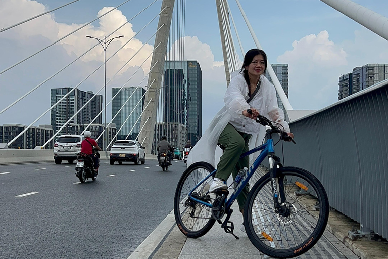 Passeio turístico de bicicleta pela cidade de Ho Chi Minh