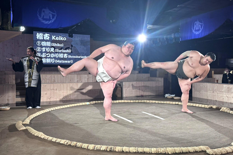 Tokyo: Sumo Entertainment with Japanese Meal at Tokyo Tower Front row VIP seats