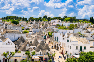 Von Lecce aus: Ostuni, Alberobello, Polignano Tour
