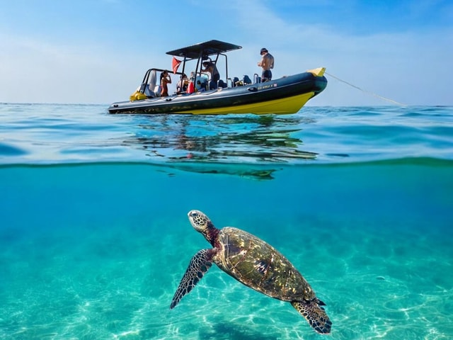 Honolulu: Turtle Snorkel Tour on Speed Boat - Small Group