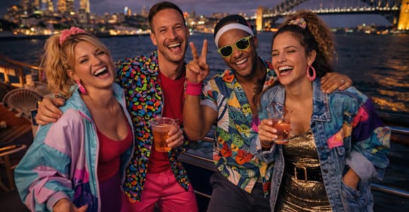 Retro Party Cruise on Sydney Harbour