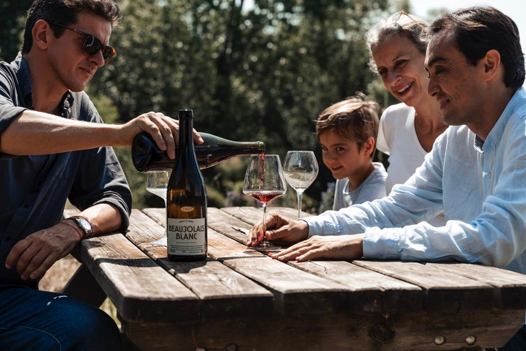 Da Lione: Tour privato di mezza giornata della Borgogna con DefenderCon ritiro a Lione presso il tuo alloggio