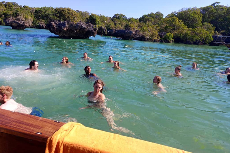 Safari Blue Tour Zanzibar Giornata intera con pranzo a buffet a base di pesce