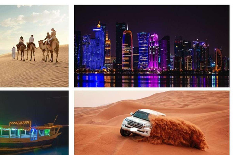 Doha: 7 hours City Tour with Desert Safari and Hotel Pickup