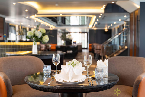 From Hanoi: Lan Ha Bay Premium Luxury Day Cruise Shared Cruise + Share Limousine bus transfer