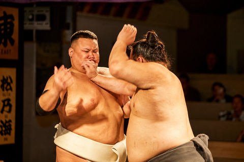 Tokyo Ginza Sumo Show: Live Performance & Photo Experience 【B plan】Optional Hands-On Sumo Training Experience