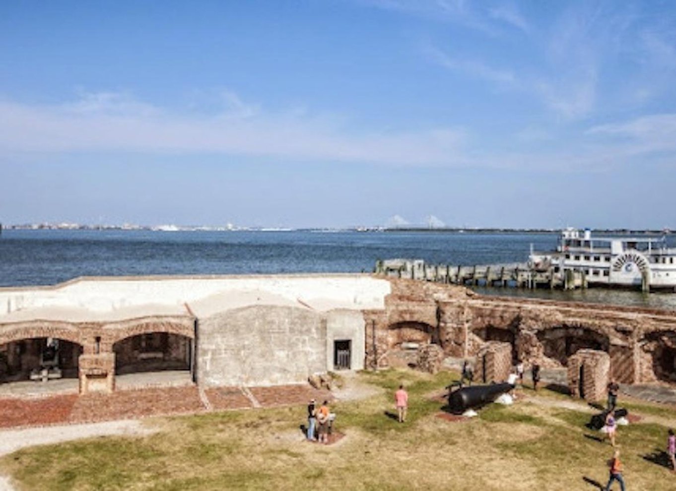 Charleston: Billet til Fort Sumter med færge tur/retur