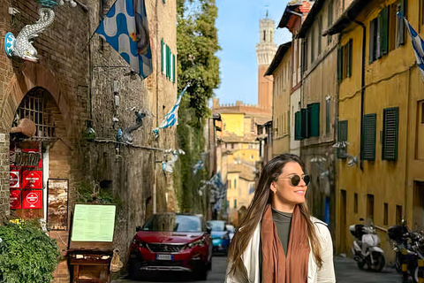 Florence: Pisa, Siena, San Gimignano, Chianti Wine & Lunch Italian Traditional option with Lunch & guided tour of Siena