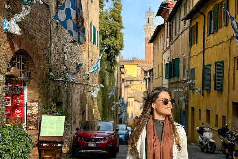 Florence: Pisa, Siena, San Gimignano, Chianti Wine & Lunch Italian Traditional option with Lunch & guided tour of Siena