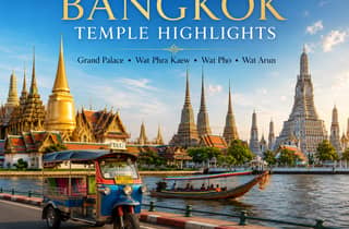 Bucket-List-Tour in Bangkok: Großer Palast, Kanal & Tuk-Tuk-Fahrt