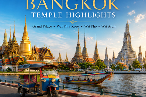 Bangkok Bucket List Tour: Grand Palace, Canal & Tuk-Tuk Ride