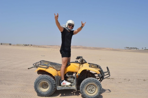 Hurghada : Safari 5*1 en quad, observation des étoiles, promenade à cheval avec dînerExcursion en quad à Hurghada avec télescope d'observation des étoiles et dîner