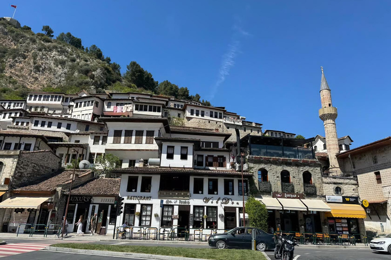 Durres/Golem: Berat UNESCO City, Castle Tour & Wine Tasting