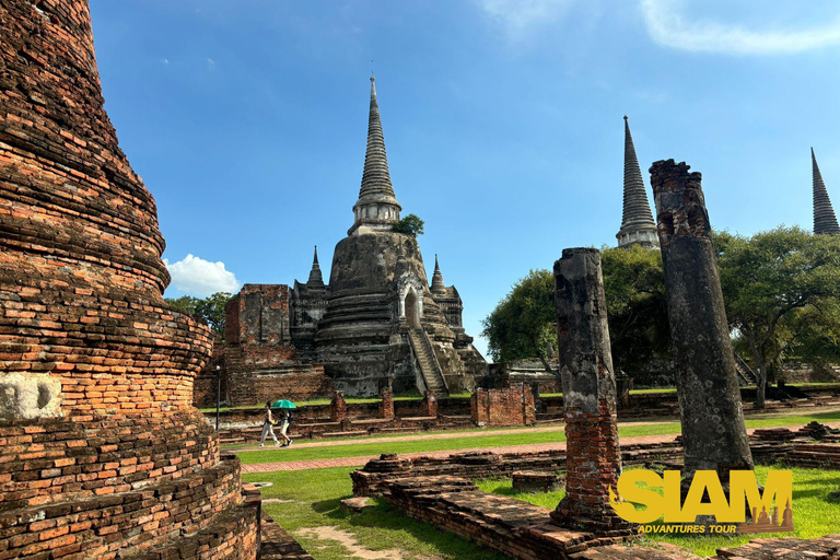 L&#039;incredibile tour degli antichi templi di Ayutthaya: Da BangkokGruppo privato con guida in inglese