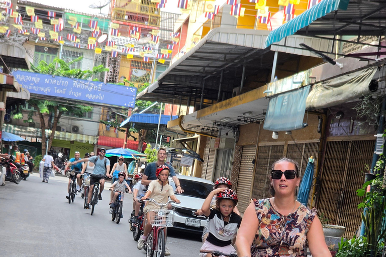 Bangkok: Hidden Gems Bike Tour to Street Food