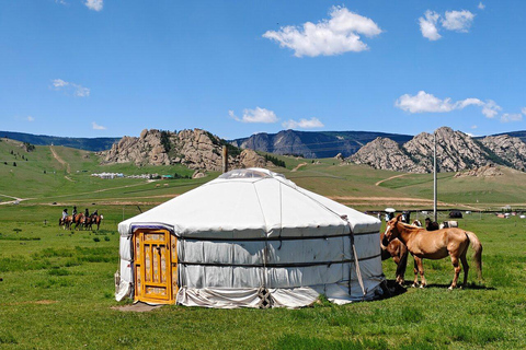 Genghis Khan Statue and Terelj National Park day trip