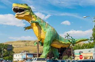 Calgary: Drumheller mit Museum, Hoodoos, Canyon & Dinosauriern