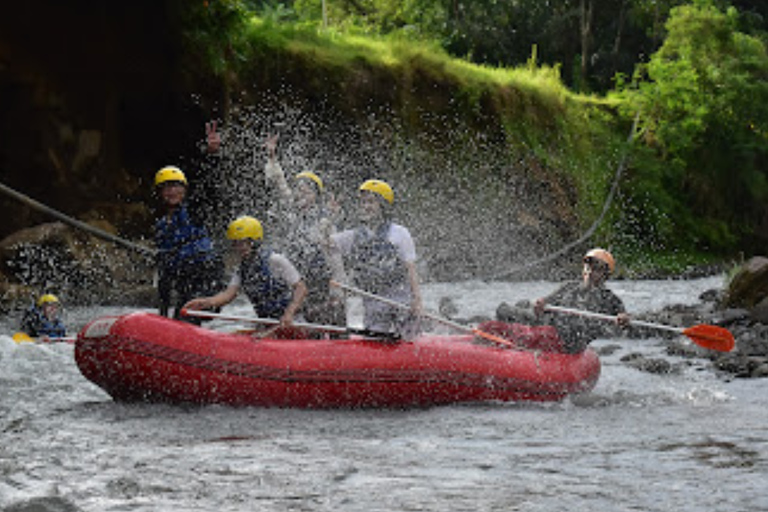 Bali Rafting: River Rafting with Zipline Down to the River River Rafting Only ( No Transport )