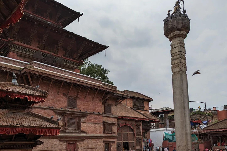 Kathmandu: rondleiding op het Durbarplein vanuit ThamelKathmandu: rondleiding op het Durbar-plein vanuit Thamel