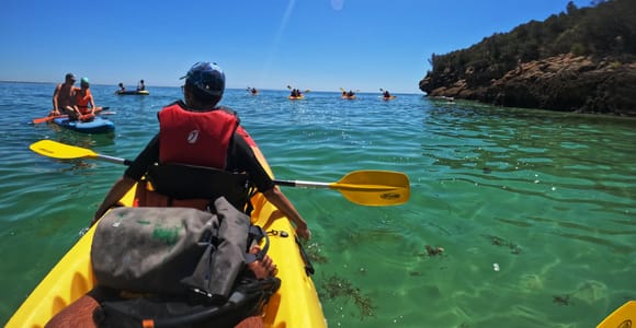 Lisbon: Kayaking & Snorkeling Tour with photos included