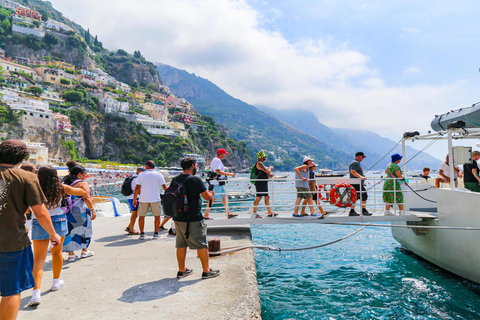 From Naples: Amalfi and Positano Guided Boat Tour