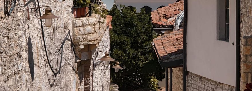 Berat, Albanie : visite du château et de la ville avec pause café