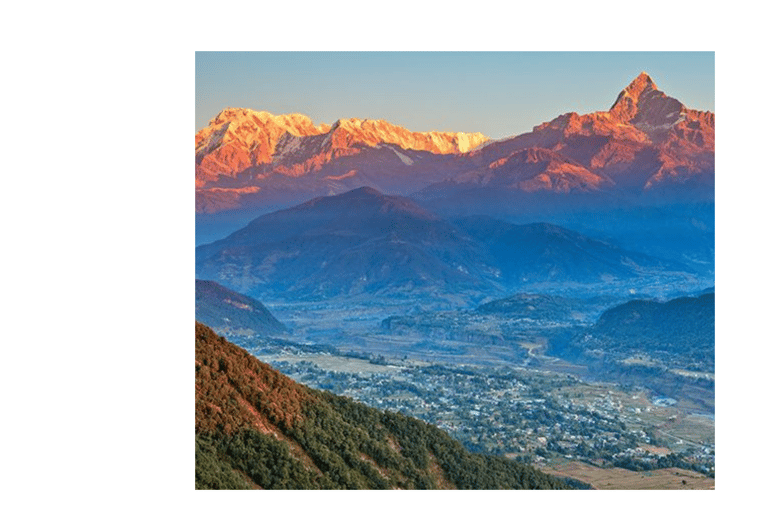 Pokhara: Excursão ao nascer do sol em Sarangkot com serviço de busca no hotel