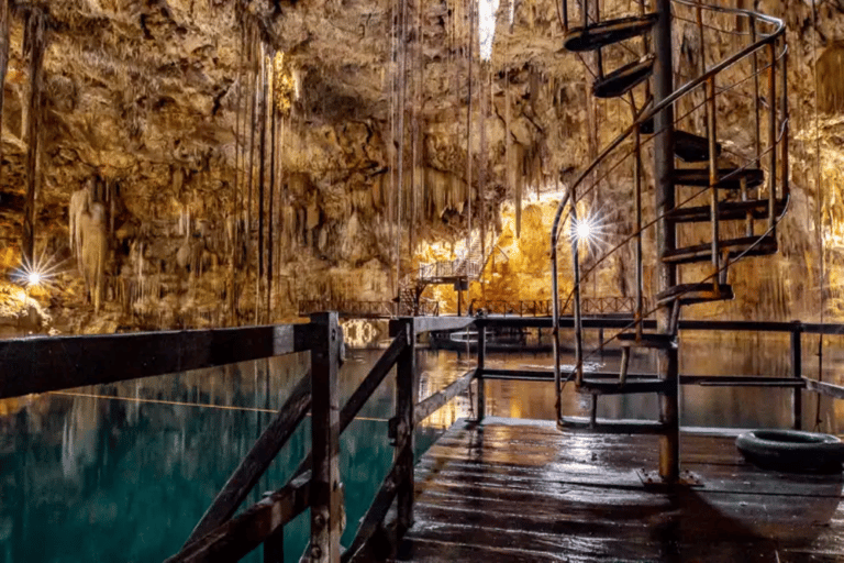 Cancun: Chichen itza early access tour, Valladolid & lunch Transportation from Tulum, Akumal, Puerto Aventuras,Playacar