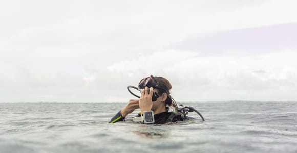 Double Adventure Dive for Certified Divers in Tahiti