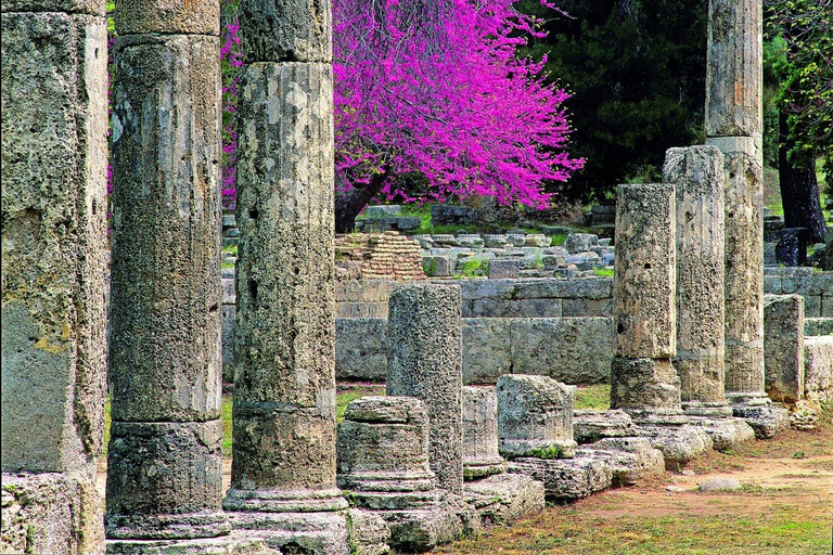 Discover Ancient Olympia and Seaside Charm in Kalo Nero Private Luxury Zero-Emission Electric SUV Transfer (Up to 4)