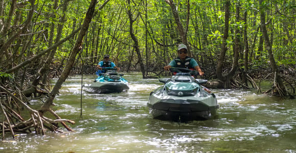 Langkawi: Jet Ski Tour UNESCO Kilim Geopark Free Video