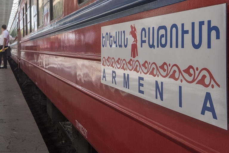 From Tbilisi:Yerevan overnight sleeper train ticket From Tbilisi:Yerevan open carriage overnight ticket