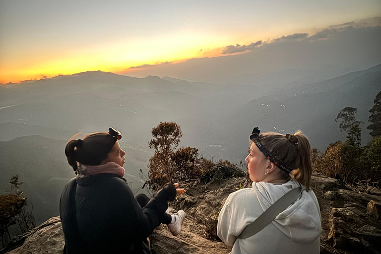 Ella: Sunrise Hike to Ella Rock with Waterfall Visit