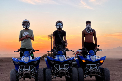 Sunset quad bike in Marrakech