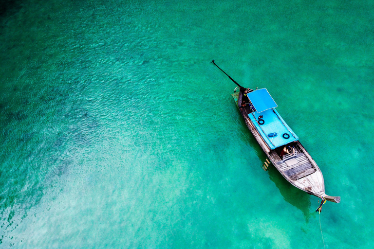 Krabi: Privé-eilandtour met een longtailboot4 eilanden