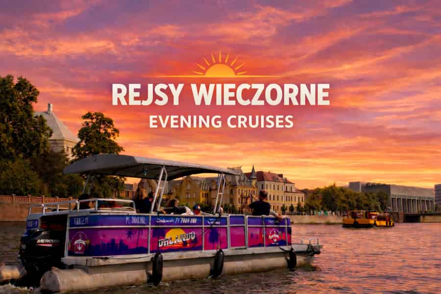 Breslau: Abend in der Altstadt – Ticket für eine Bootsfahrt bei Sonnenuntergang. Foto: GetYourGuide Breslau: Abend in der Altstadt – Ticket für eine Bootsfahrt bei Sonnenuntergang. Foto: GetYourGuide