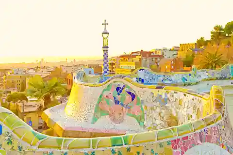 Tour guidato del Parco Guell con ingresso Skip-the-Line
