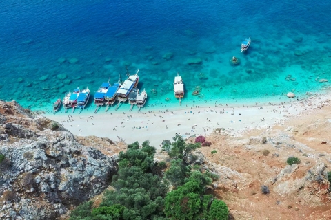 Von Antalya oder Kemer aus: Suluada Insel Bootsfahrt mit MittagessenAbholung von Antalya, Lara, Belek und Kundu